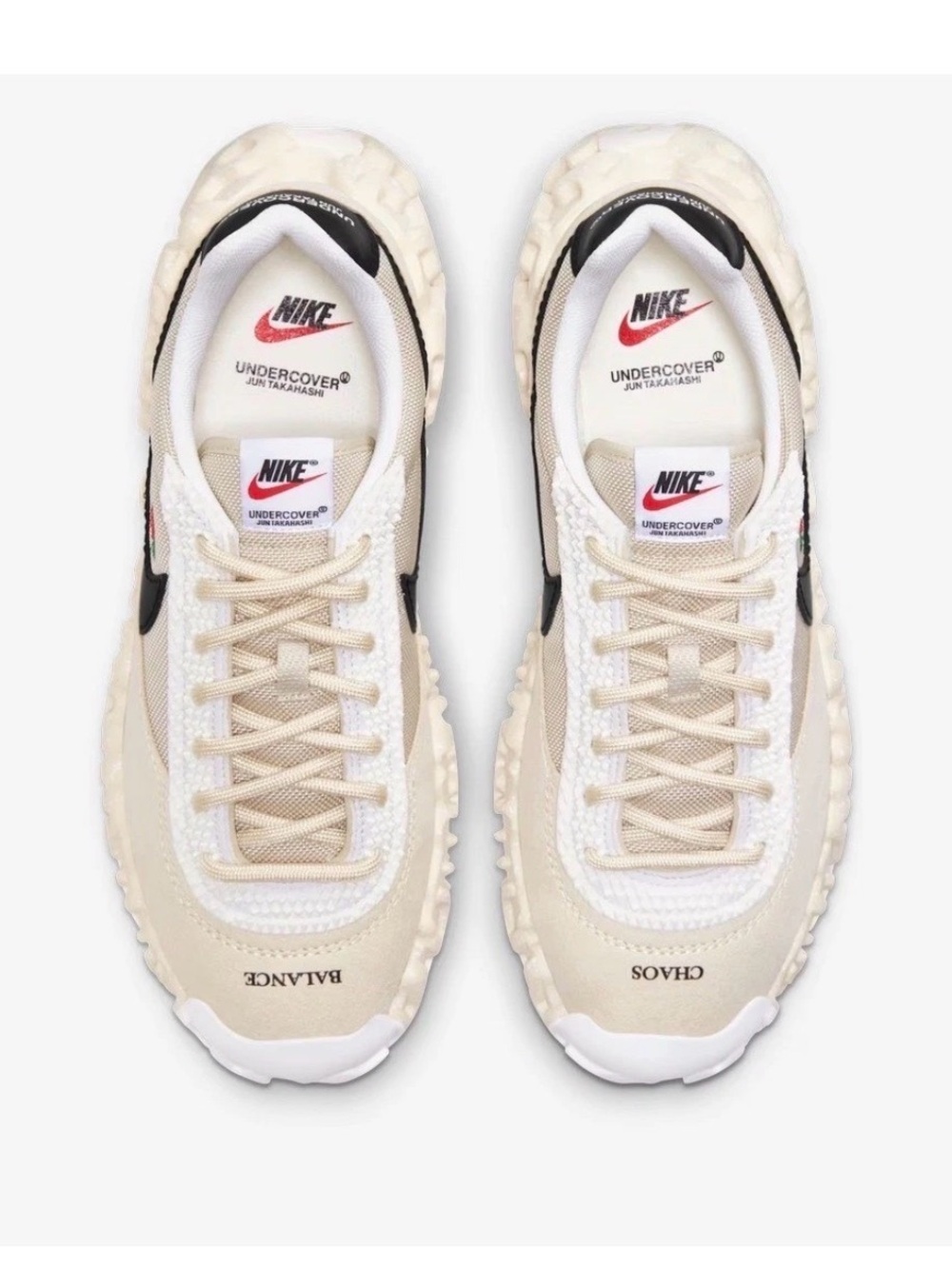 Nike Overbreak SP Undercover Sail Jun Takahashi Lace-Up Sneakers retail $471